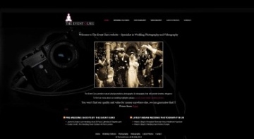 Website for The Event Guru London
