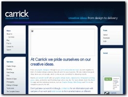 http://www.carrickcreative.co.uk website