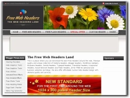 http://www.freewebheaders.com website