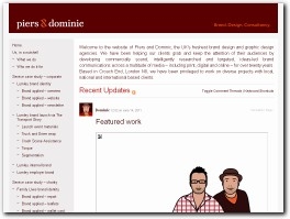 http://www.piersanddominic.com website