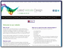 http://www.listedwebsitedesign.com website