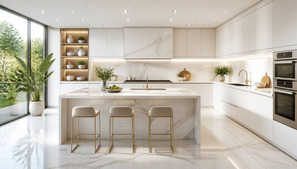 Porcelain Paradise: Revolutionizing Kitchen Design