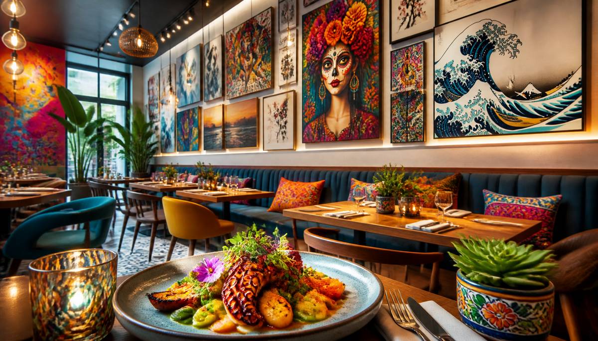 Art on the Menu: Elevating Dining with Creative Flair