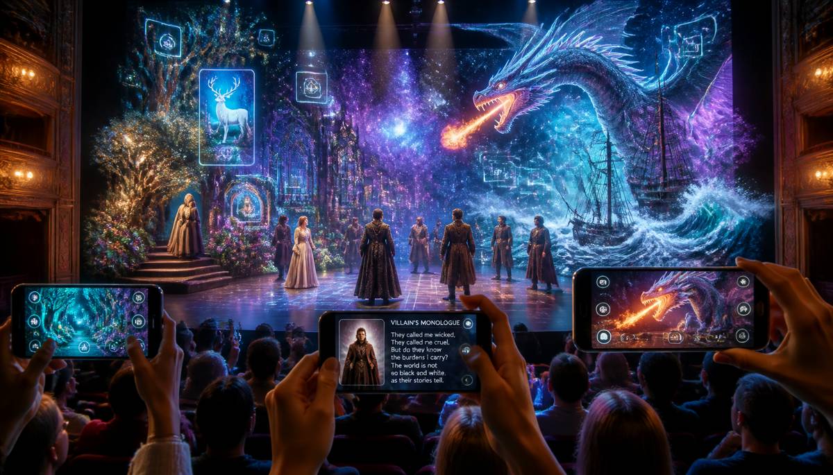 Augmented Reality in Theatre Design: Immersive Stage Experiences