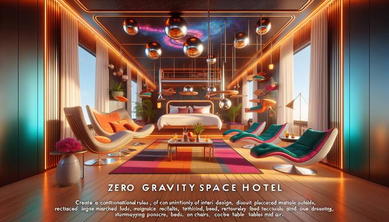 Designing for Space Hotels: Zero Gravity Aesthetics