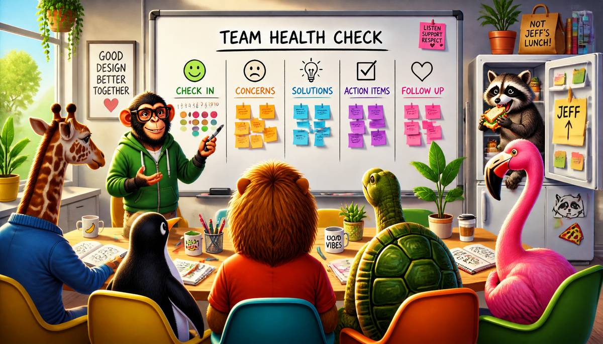 Team Health Checks: Assessing the Emotional Landscape of Design Teams