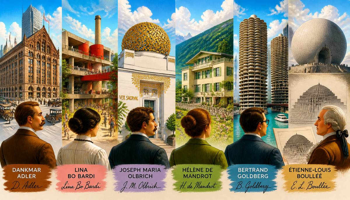 Biography of Forgotten Architects: Their Underrated Creations