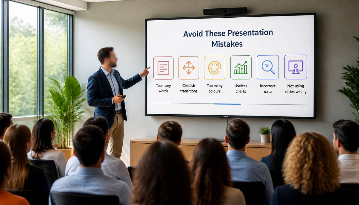Mistakes to Avoid in Preparing and Presenting PowerPoint Slides