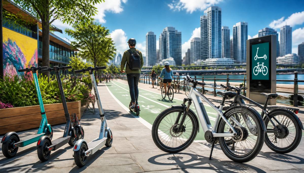 Designing for Micro-Mobility: Aesthetics of E-Scooters and Bikes