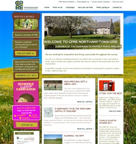 Northamptonshire website