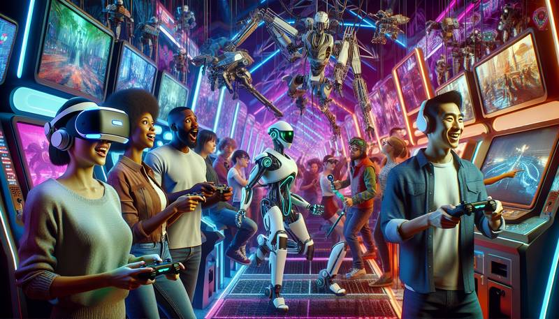 Designing for Virtual Reality Arcades: Immersive Gaming Environments