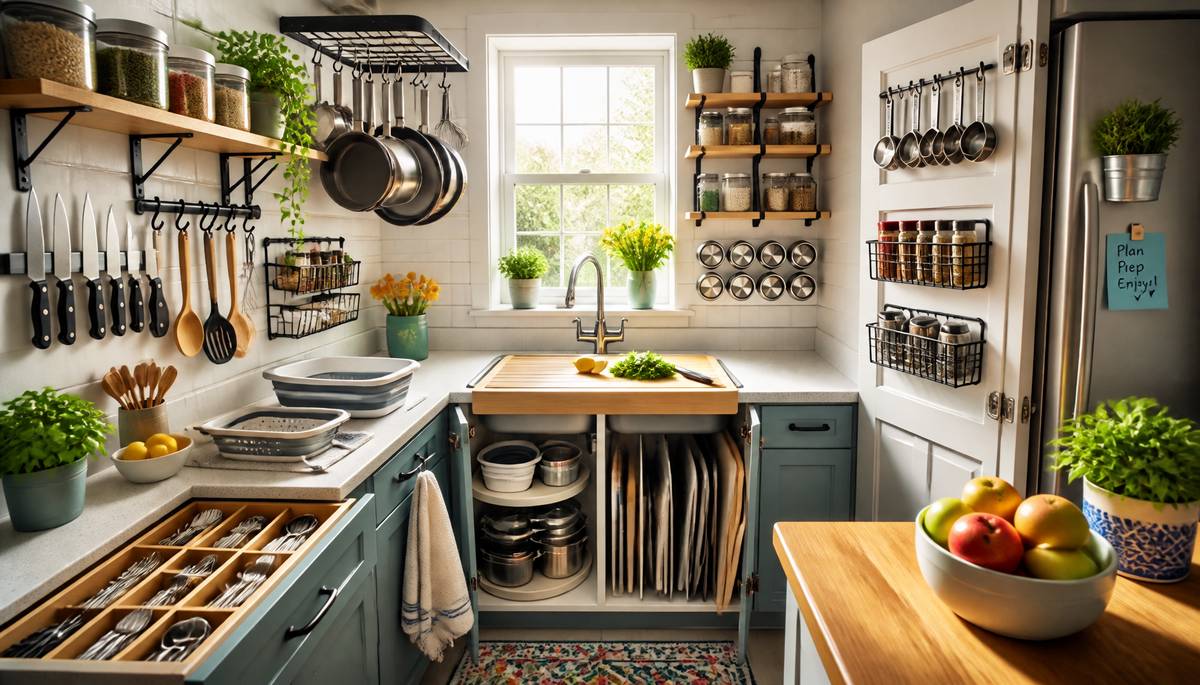 Innovative Kitchen Storage Solutions for Small Spaces