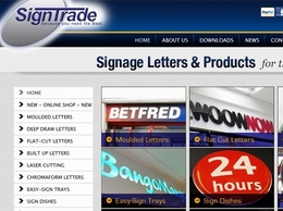 https://www.signtrade.co.uk website