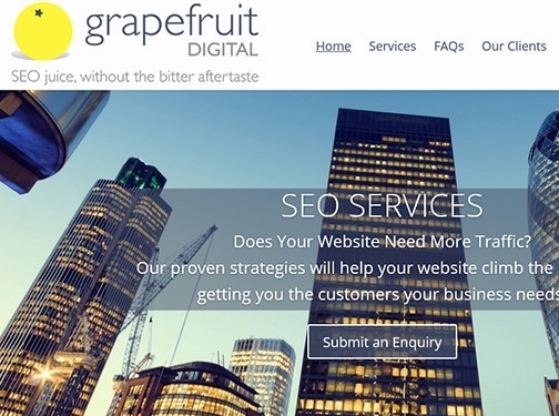 https://grapefruitseo.co.uk/ website