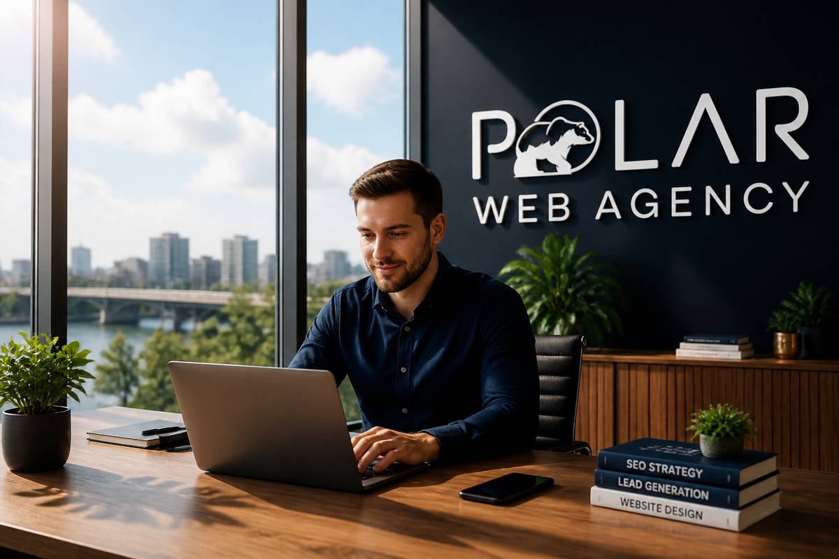 https://polarwebagency.com.au/ website